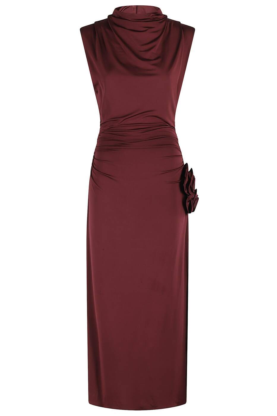 235425096 BORDEAUX レッド 春夏2025 ドレス レディース ia