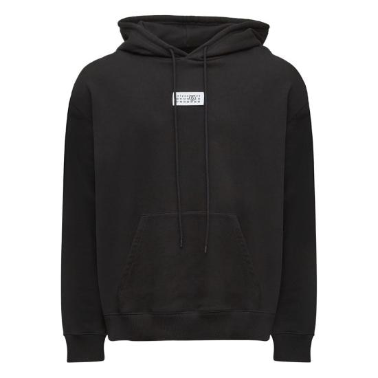 MM6 MAISON MARGIELA Men Sweatshirts M25025 SH0GU0033 900 BLACK