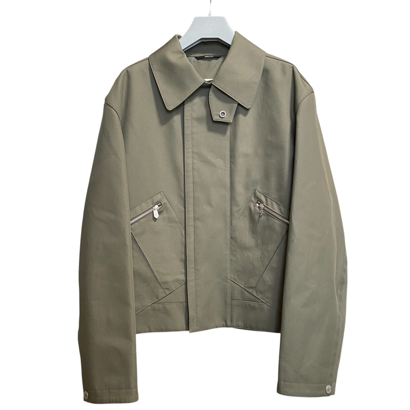 未使用 エルメス HERMES メンズ ストレートカット ジャケット 48