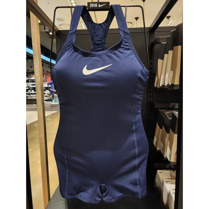 [] 女児用スイムウェア レーサーバック レッグスーツ NESSA768-440