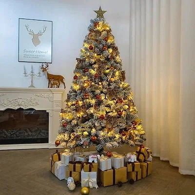 【急速出荷】激安販売！150cm クリスマスツリー 180cm クリスマス 120cm ヌードツリー クリス 雪化粧付き