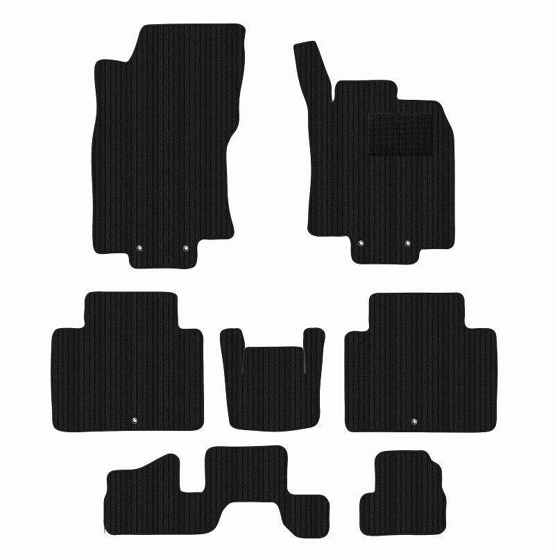[優れた品質で安売りに挑戦]日産 エクストレイル T32 7人乗り フロアマット [3色から選択]