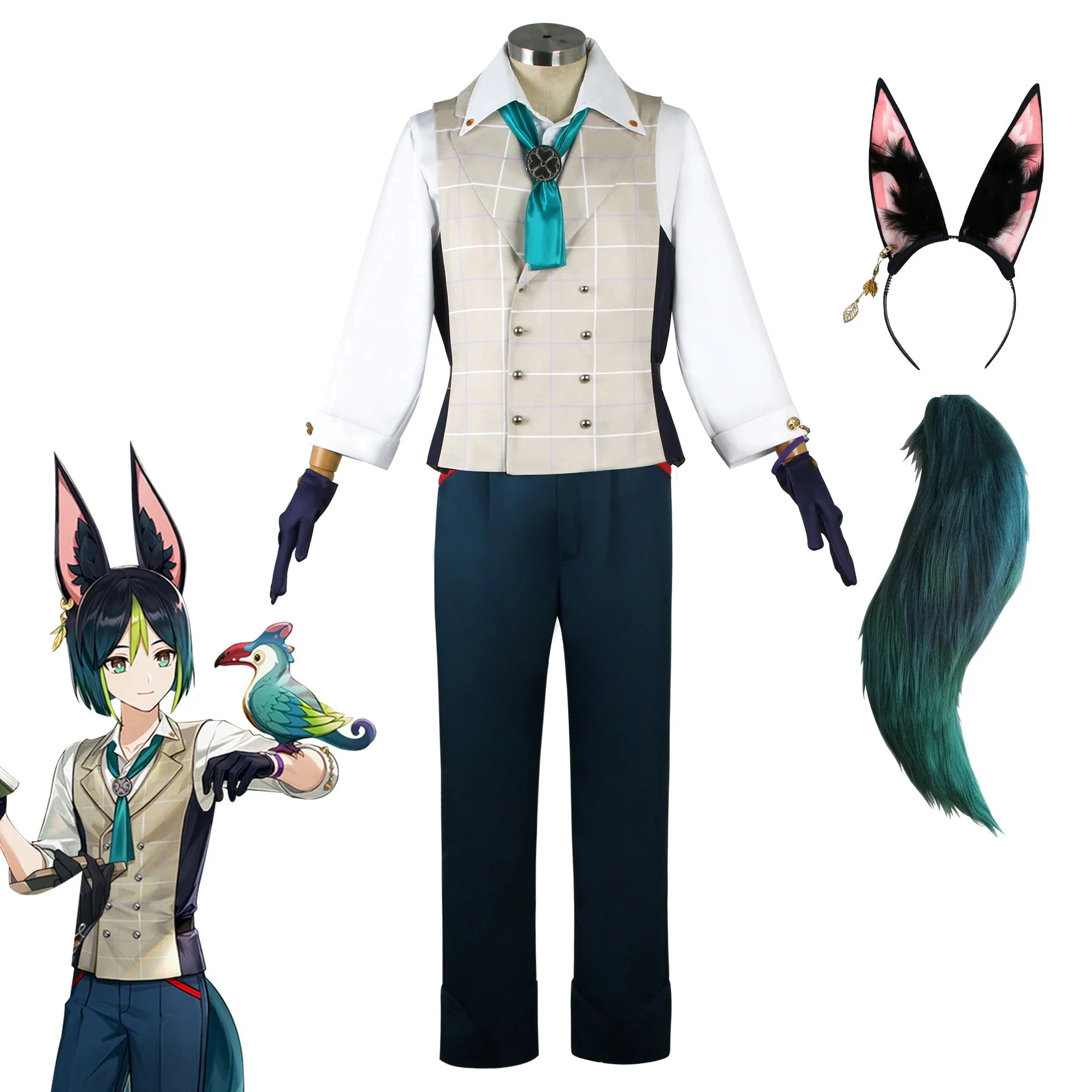 原神 Genshin げんしん ティナリ コスプレ衣装 変装 制服 コスチューム ハロウィン仮装期間限定30％