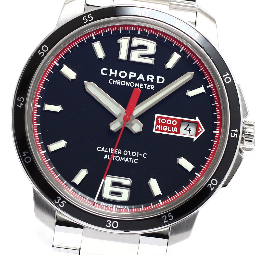 ショパール Chopard 8565 ミッレミリア GTS デイト 自動巻き メンズ _923539【中古】