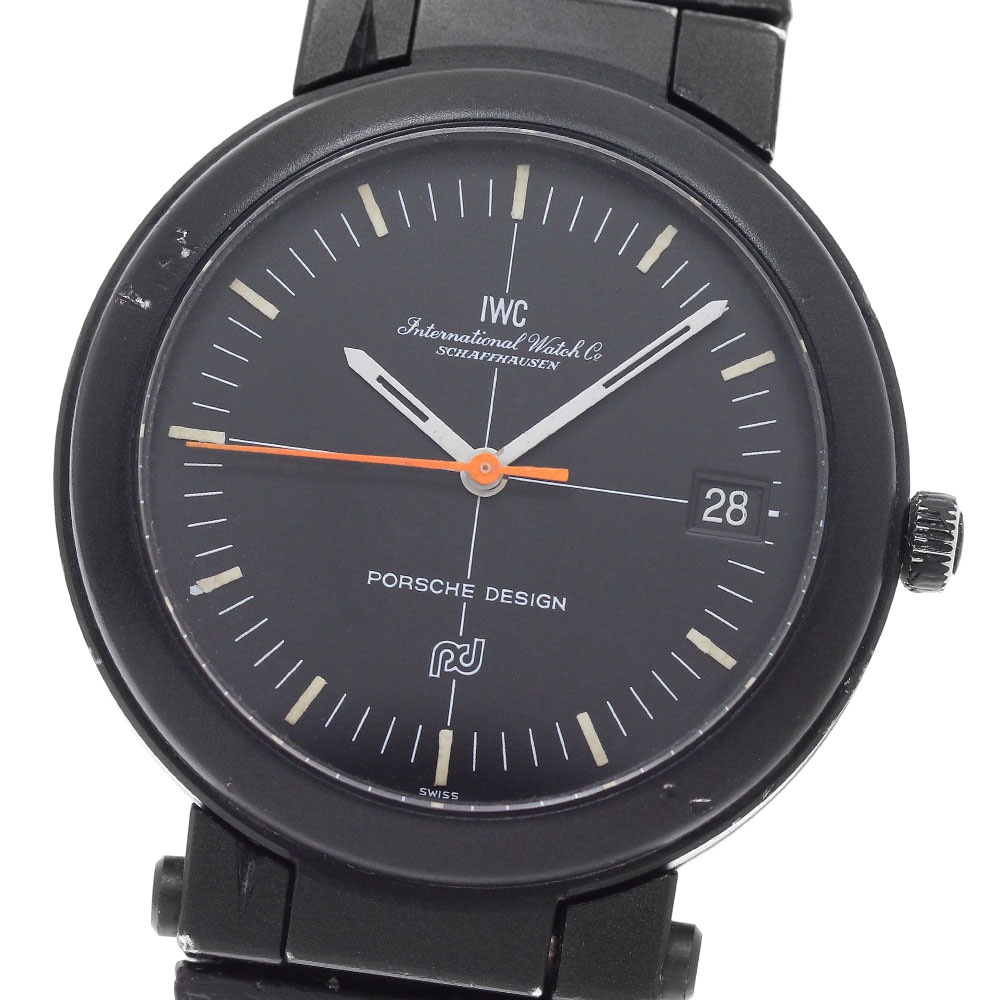 ポルシェデザイン Porsche Design 3510 by IWC コンパスウォッチ デイト 自動巻き メンズ _957182【中古】