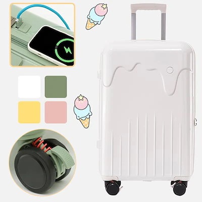 キャリーケース スーツケース 機内持ち込み 軽量 小型 静音 360回転キャスタ TSAロック 旅行かばん ins人気