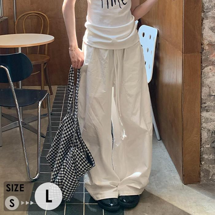 バレルパンツ レディース ワイドパンツ 白 コットン風 春夏 カジュアル ゆったり ハイウエスト 韓国風 おしゃれ 体型カバー バレルレッグパンツ レディース ファション 4,779円