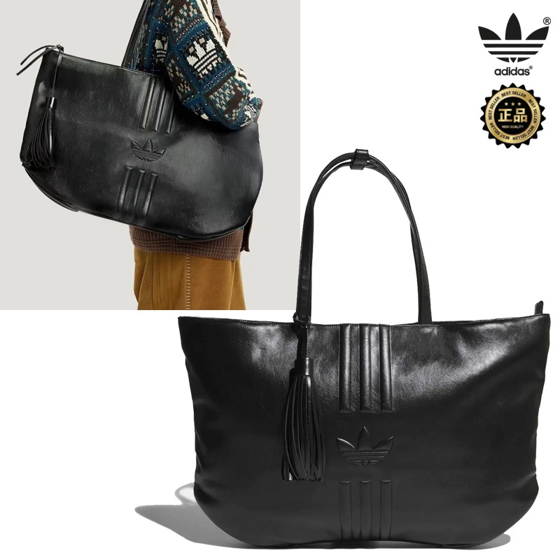26SS 新作 KS8256 NEW YEAR MAKERPHASE TOTE BAG タッセル レザー調 大容量 A4 収納 肩掛け 通勤 通学 旅行 デイリー 多ポケット きれいめ ストリート春夏