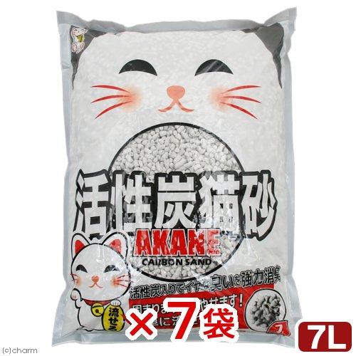 猫砂　活性炭猫砂　７ＬX７袋　お一人様１点限り　ＣＲＣ30―14―20―10―00