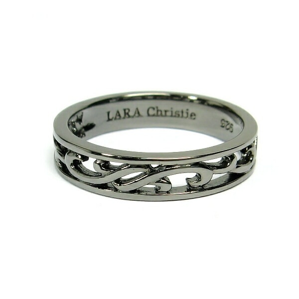リング メンズ LARA Christie ララ クリスティー ランソー 指輪 ブラックレーベル 男