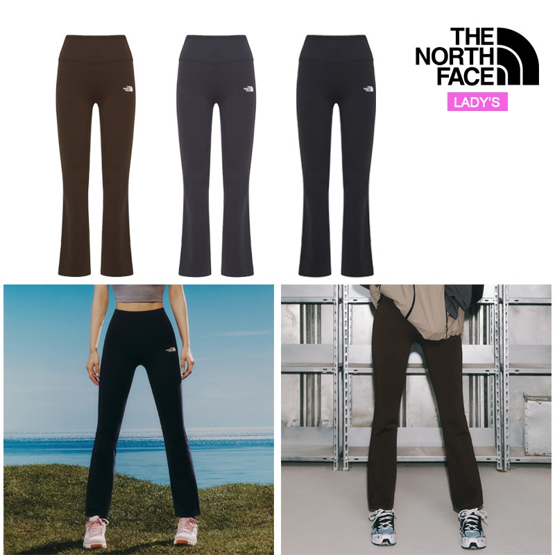 ホワイトラベル レディース フレア レギンス NF6KQ30 女性 スポーツウェア ロングパンツ イージーパンツ 着圧 ヨガ ピラティス ハイウエスト ブーツカット