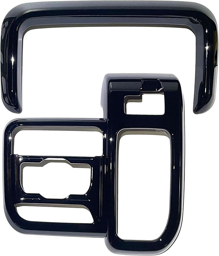 新型スペーシア スペーシアカスタム MK54S MK94S アクセサリー 内装 パーツ シフトパネルカバー メーターフードパネル セット(ピアノブラック)