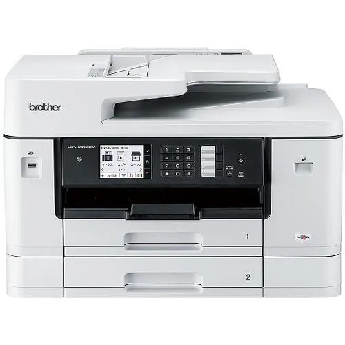 【推奨品】【A3対応】ブラザー MFC-J7300CDW A3インクジェット複合機 Wi-Fi FAX 自動両面 両面スキャン 2段トレイ 30万ページ耐久