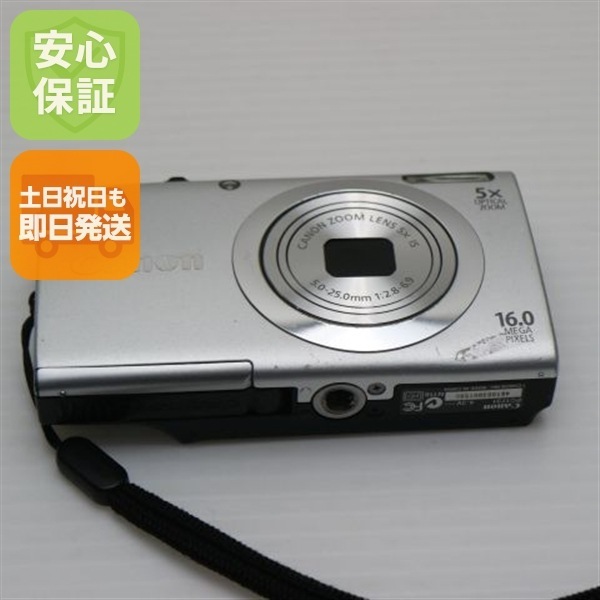 美品 PowerShot A2400 IS シルバー デジカメ Canon 189