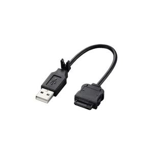（まとめ） エレコムデータ転送・充電USBケーブル 携帯電話 au WIN対応 MPA-BTCWUSB／BK 1本 (×3セット)
