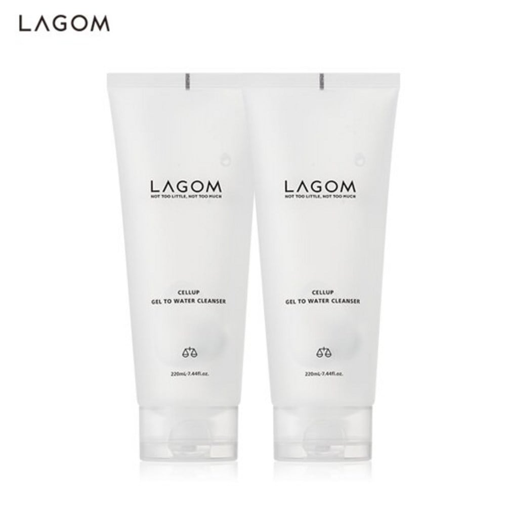 [韓国化粧品]ラゴムセレブジェルツーウォータークレンザー220ml2個
