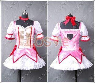 魔法少女まどかマギカ 鹿目まどか かなめまどか 変身服 COS コスプレ衣装 COS 高品質 新品 Cosplay アニメ コスチューム