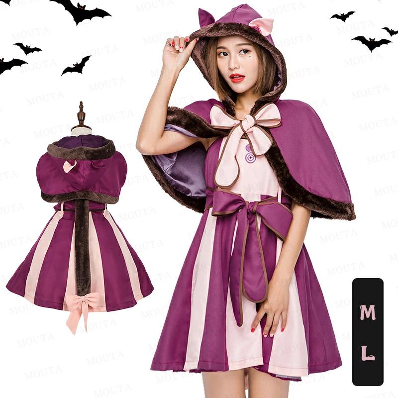 コスプレ 猫 仮装 おとぎ話 童話 大人用 猫 キャット 膝丈ワンピース パーティーグッズ コスプレ 仮装 コスチュ レディース 衣装