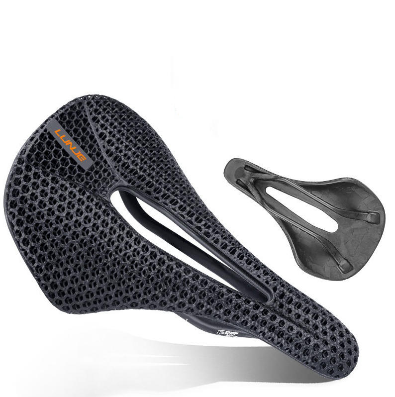 3Dプリント自転車サドルカーボンクッション超軽量MTBシートグラベルロードバイクサイクリングアクセサリー145g 158g