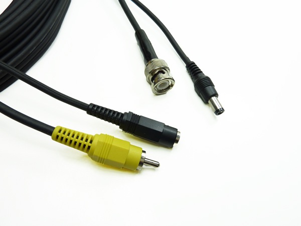 防犯カメラケーブル 延長 ケーブル 50m 映像 電源 BNCP-RCAP コード カメラ 防犯 セキュリティ 延長ケーブル 防犯グッズ