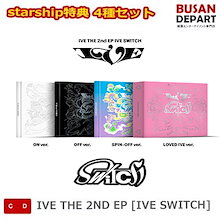starship特典 4種セット IVE THE 2ND EP [IVE SWITCH].