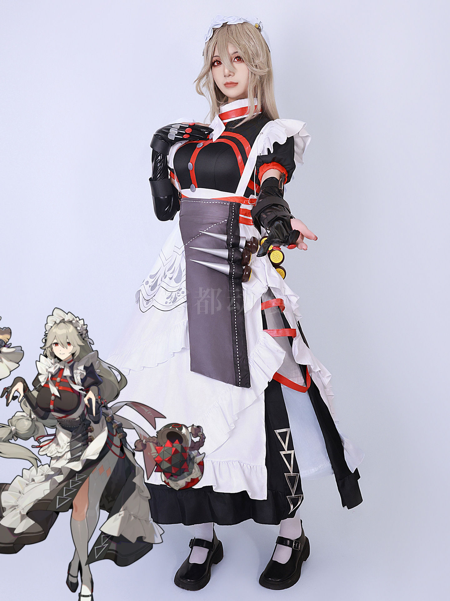 リナ ゼンレスゾーンゼロ Alexandrina Sebastianeアレクサンドリナ・セバスチャン ｍ Zenless Zone Zero ZZZ セットアップ コスプレ衣 仮装 変装 メイド服