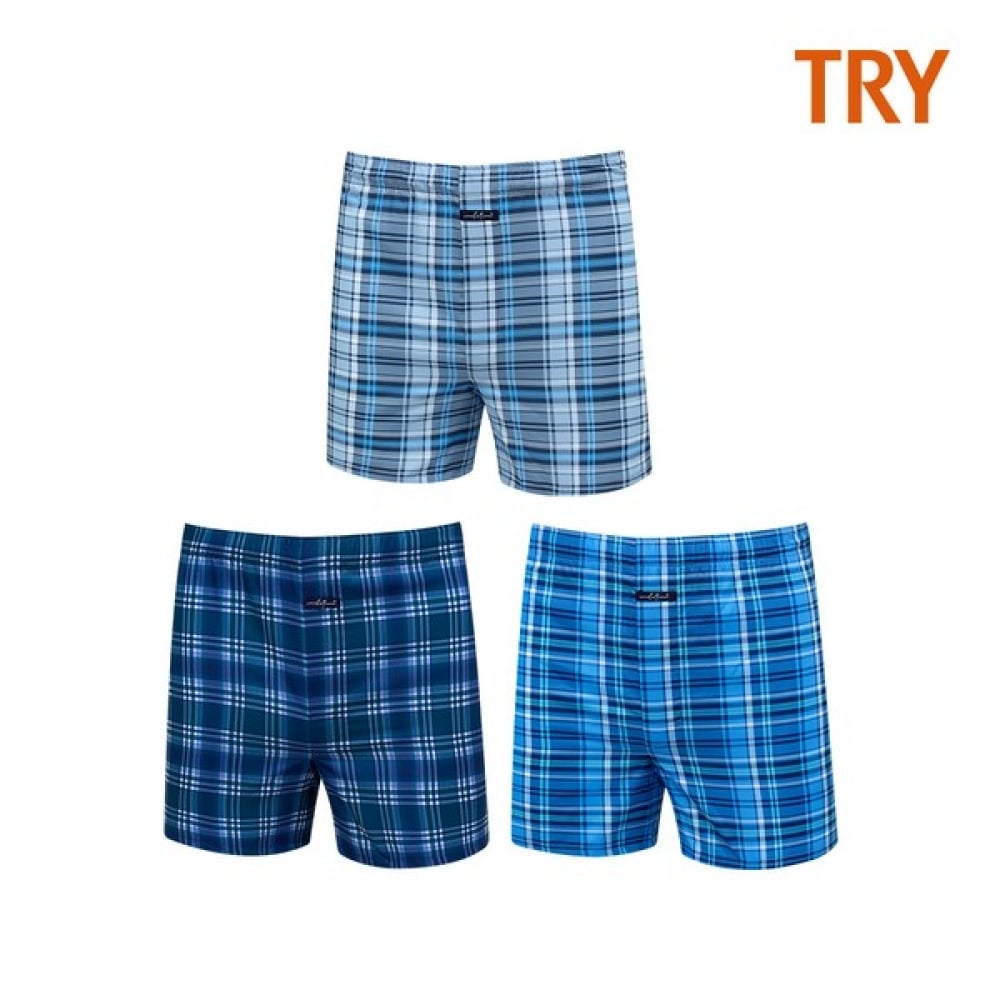 (TRY) メンズクールトリプルボクサー 3枚