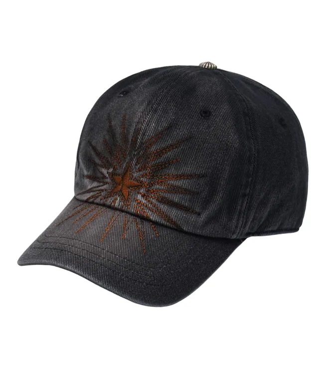 GLARE WASHED CAP (BLACK)