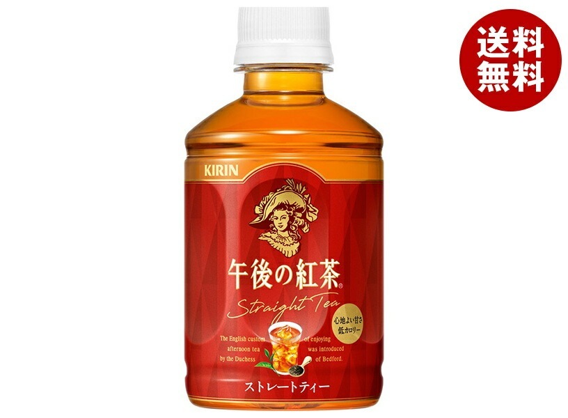 キリン 午後の紅茶 ストレートティー ホット&コールド 280mlPET＊24本入＊(2ケース)
