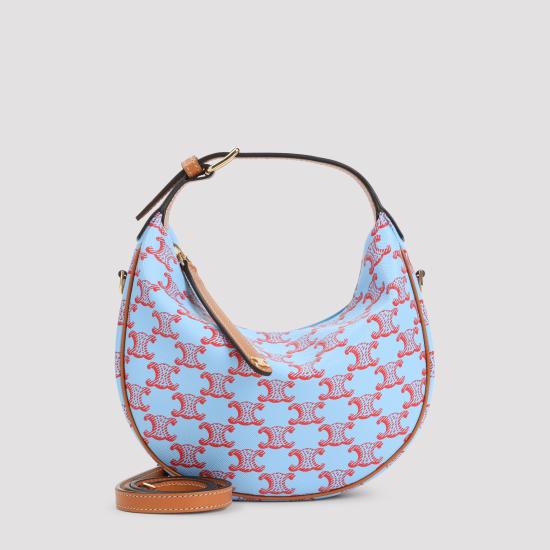 CELINE Women Shoulder Bags 120723H85 GHU9 DENIM BLUE