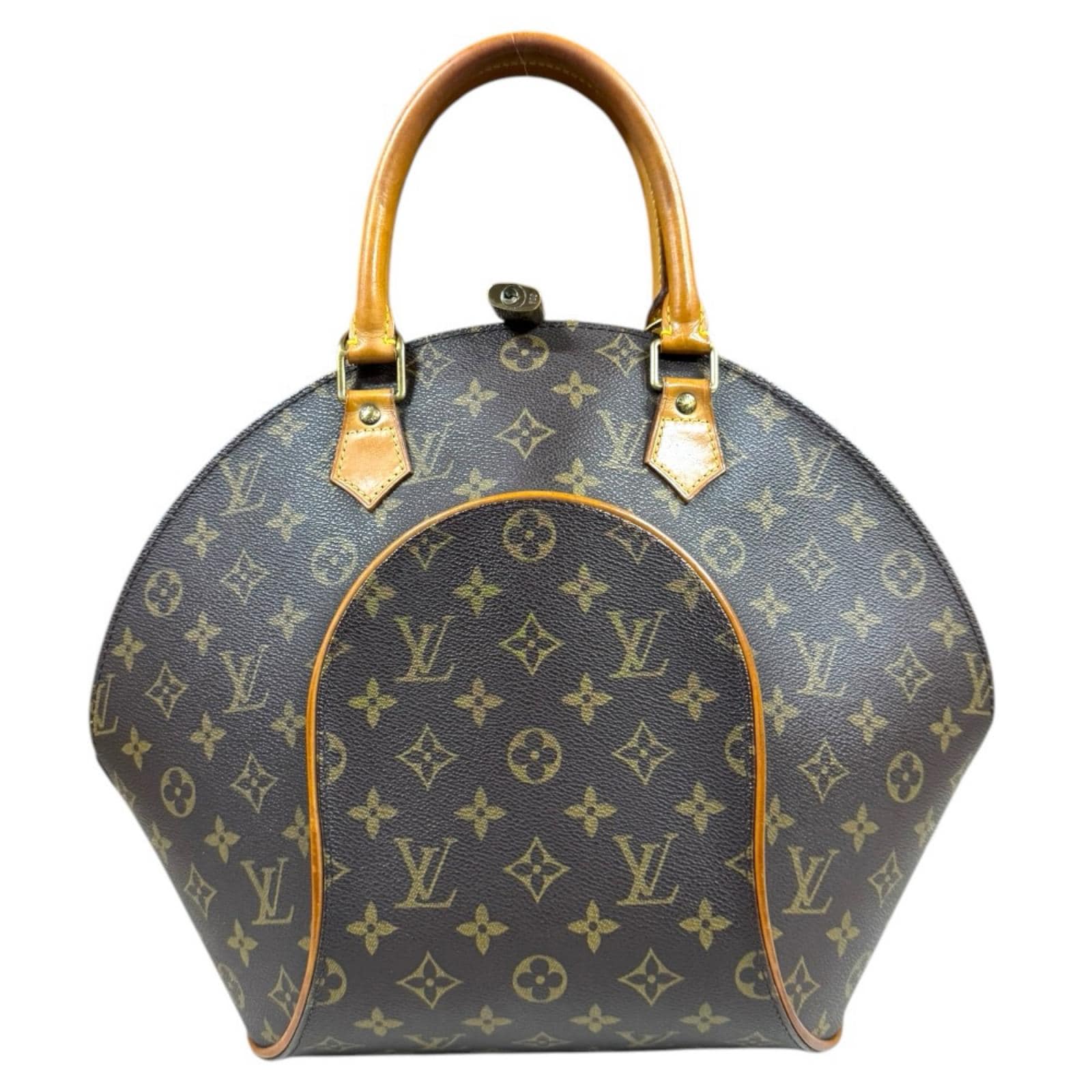 ルイヴィトン エリプスMM モノグラム ハンドバッグ モノグラムキャンバス M51126 ブラウン LOUIS VUITTON 中古
