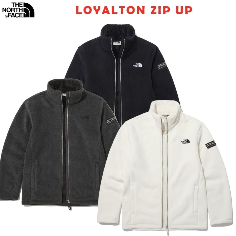 韓国正規品保証 関税負担なし NJ4FN53J LOYALTON ZIP UPデイリー 基本 着装 男子 女子 人気 韓国 ファッション 男女共用 アウトドア