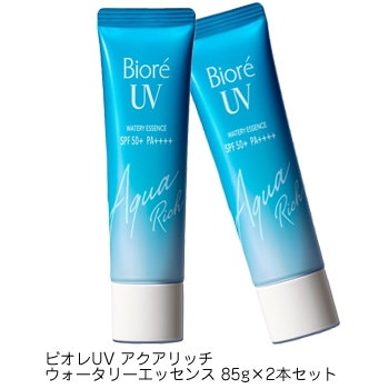 ビオレuv アクアリッチ ウォータリエッセンス 85g 通常品の1.7倍 日焼け止め spf50 pa++++ 販売