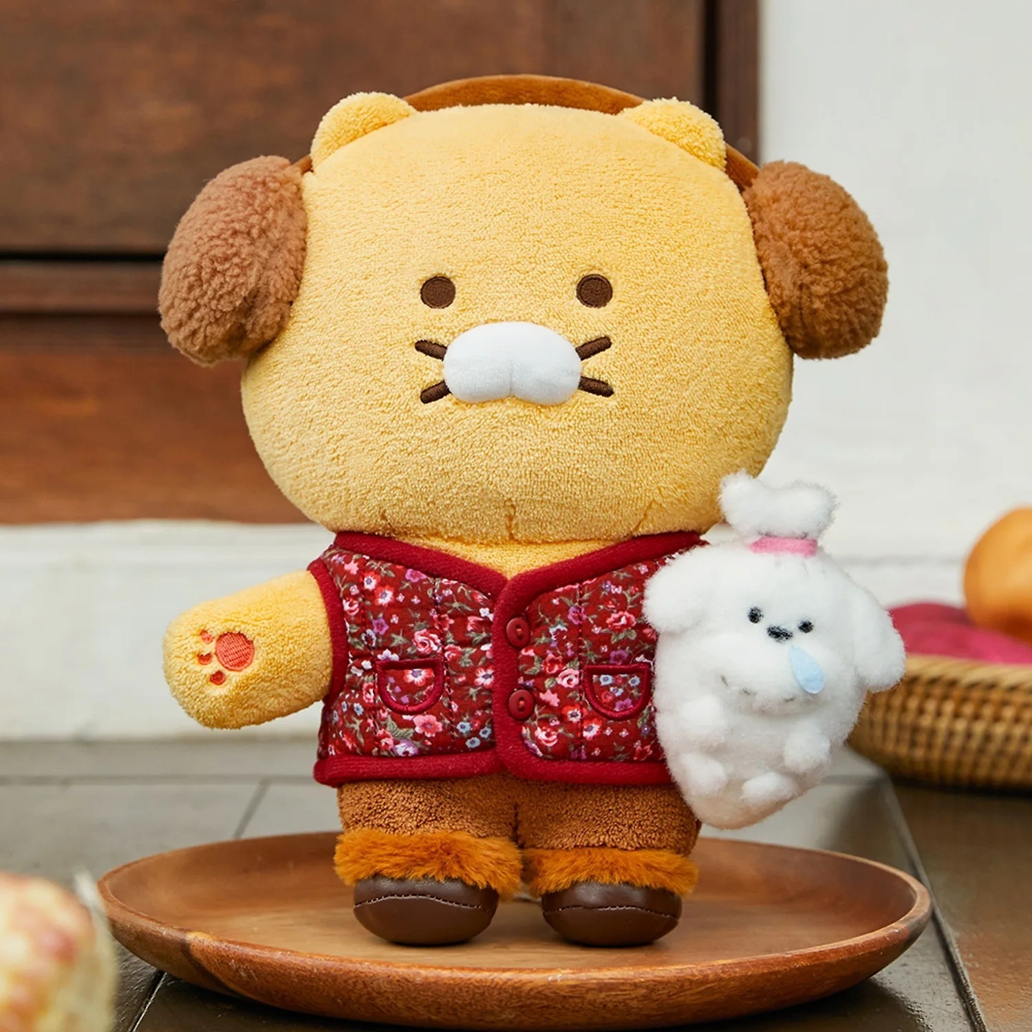 田舎家 中型ぬいぐるみ_チュンシク (시골집 중형 인형) / 公式グッズ こどもプレゼント 韓国お土産 チュンシク 춘식이