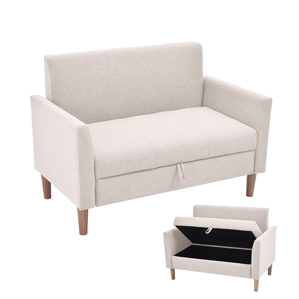 ソファー ソファ 2人掛けソファ 収納付き 五つの色が選択可能 圧力分散 人気商品