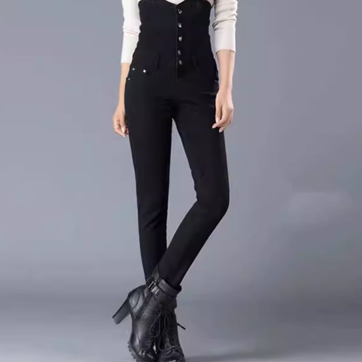 レディース パンツ ボトムス デニム Gパン デニムパンツ ロング スリム 細身 スマート ポケット ハイウエスト ボタン ブルーデニム カラーデニム かわいい 大人可愛い カジュアル おしゃれ