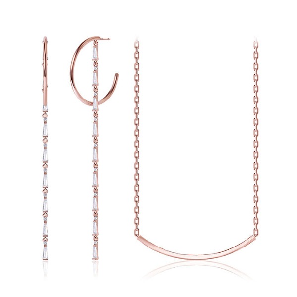 ルーブル パリ 14k G.F アニビア イアリング/ネックレス SET SET0402 6,759円
