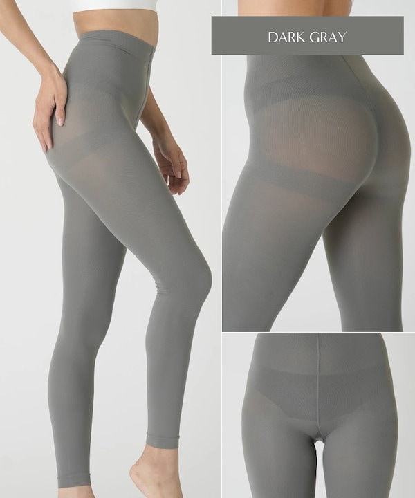 Qoo10 Emavis 【公式】着圧レギンス タイツ 無地 着圧