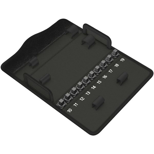 WERA ヴェラ ラチェットレンチ Zyklop 1/2DR ソケット向け ツール収納ケース 302x126x50mm 136450 工具 ツール DIY 作業工具