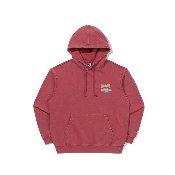 アパレルスノーウォッシンググラフィックフード付きTシャツ RED K6123LHDO1RED