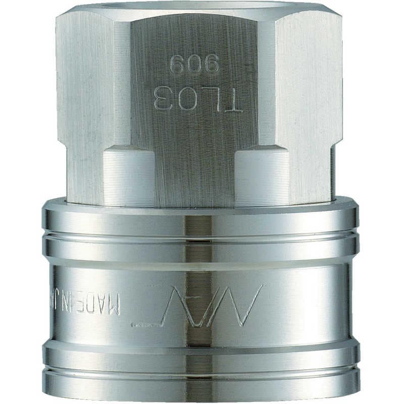 長堀工業　クイックカップリング TL型 ステンレス製 オネジ取付用　CTL06SF3