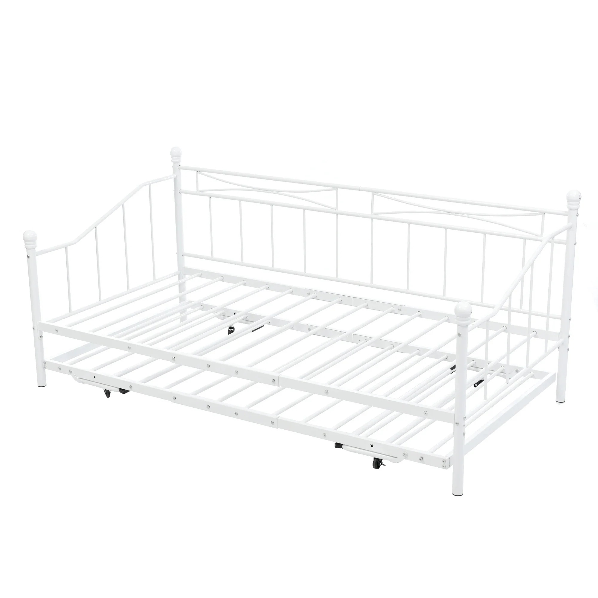 【新作】【ホワイト】親子ベッド 二段ベッド パイプベッド シングルベッド ディベッド 多段ベッド シングル ベッド ベッドフレーム パイプ 収納 北欧風 おしゃれ 子供部屋 送料無料 スチール 耐震