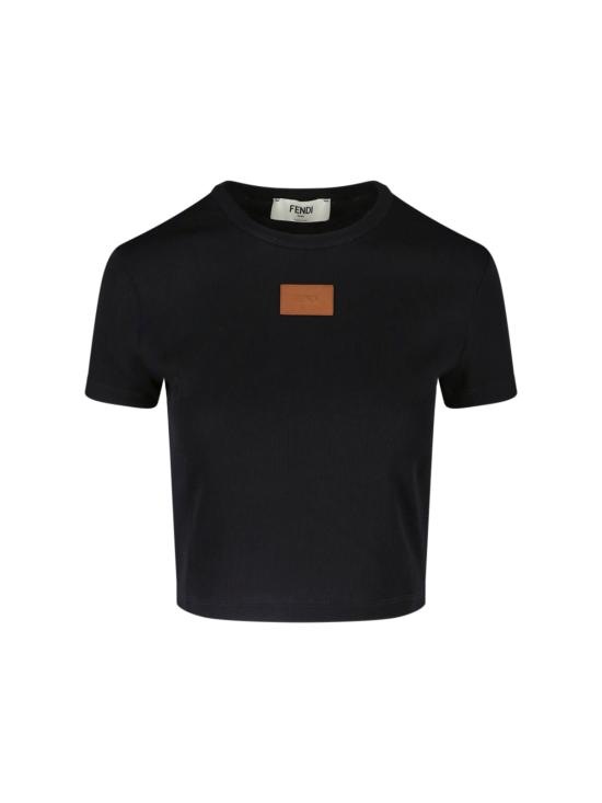 FENDI Women Tunic Tops FS8110 AW87 F0GME Black