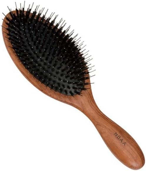 N.B.A.A.(エヌビーエーエー) ブロークッションブラシ ナチュラルウッド(大) NB-BC9