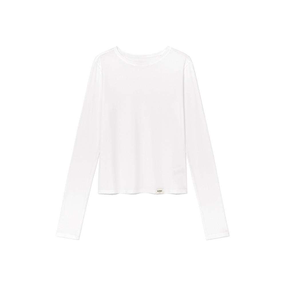 GLOWNY G MODAL LONG SLEEVE WHITE GC24WTLS003WH 6,549円