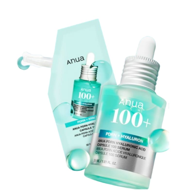 PDRNヒアルロン酸カプセル100セラム/低分子コラーゲン/保湿/弾力/美容液