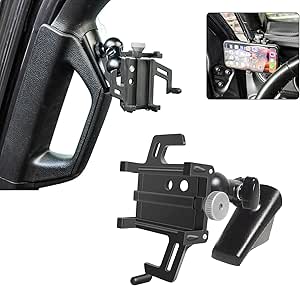 携帯電話ホルダーブラケット アルミニウム合金 ロードドライブ 揺れ防止 スタビライザー マウント ロードトリップ携帯電話ホルダー ジープラングラーJL JLU グラディエーターJT 2018-2021