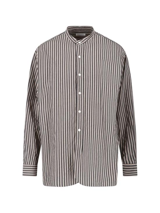 KAPTAIN SUNSHINE Men Shirts KS26SSH06 INK BLACK ALMOND Brown