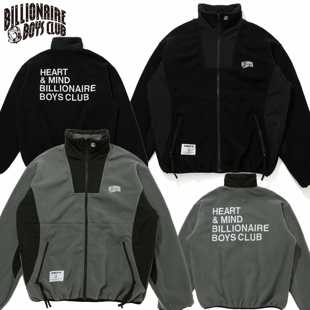 【BILLIONAIRE BOYS CLUB / ビリオネアボーイズクラブ】フリースジャケット/FLEECE ZIP UP C