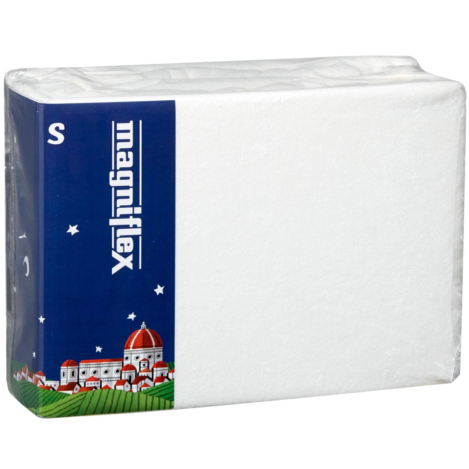 マニフレックス ブライトコットン ボックスシーツ ミルキーホワイト クイーン 【公式直販】 シンカーパイル シーツ 柔らかな肌触り Magniflex